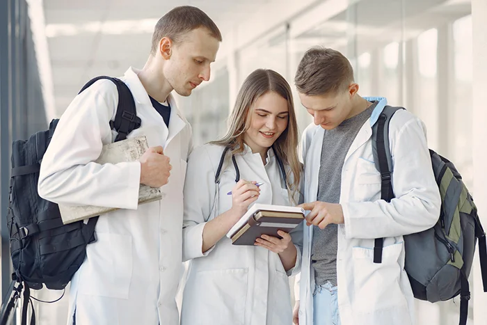 Medical Students Studying